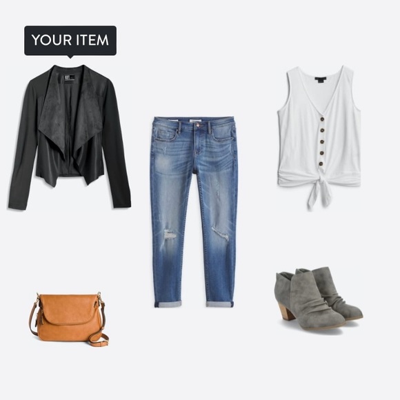 Kut From The Kloth - Maisha Ponte and Faux Leather Jacket in Black - Size L - Picture 8 of 13